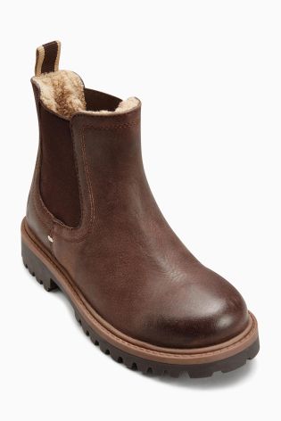 Chelsea Boots With Warm Lining (Older Boys)